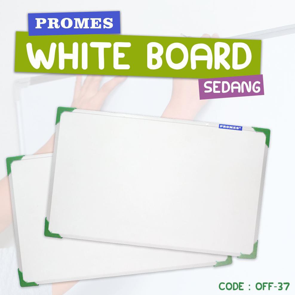 

Promes White Board Sedang Papan Tulis Gantung