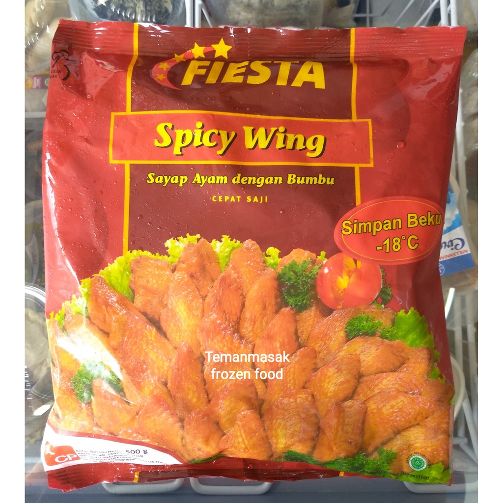 

Spicy Wing Fiesta 500gr Chicken wing