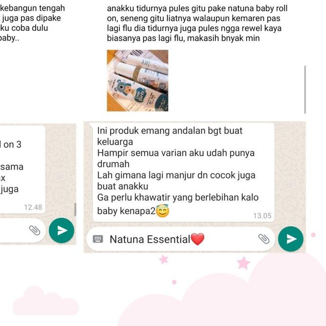 ✾ Natuna Baby Roll On Deep Sleep Kelambu Tidur Anak Balita Bayi Kids Insomnia Essential Oil Aromathe