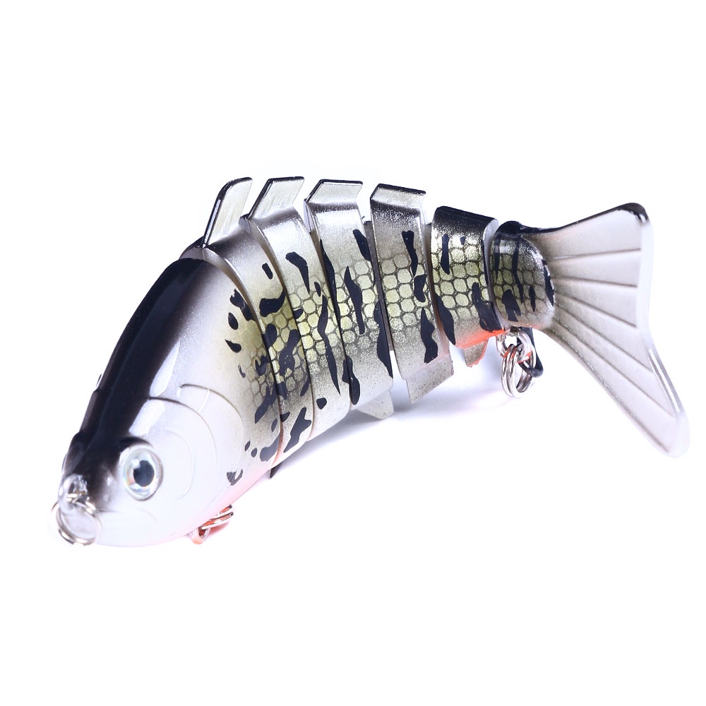 Umpan Pancing Hard Bait 7 Bagian Ukuran 3.9 &quot;