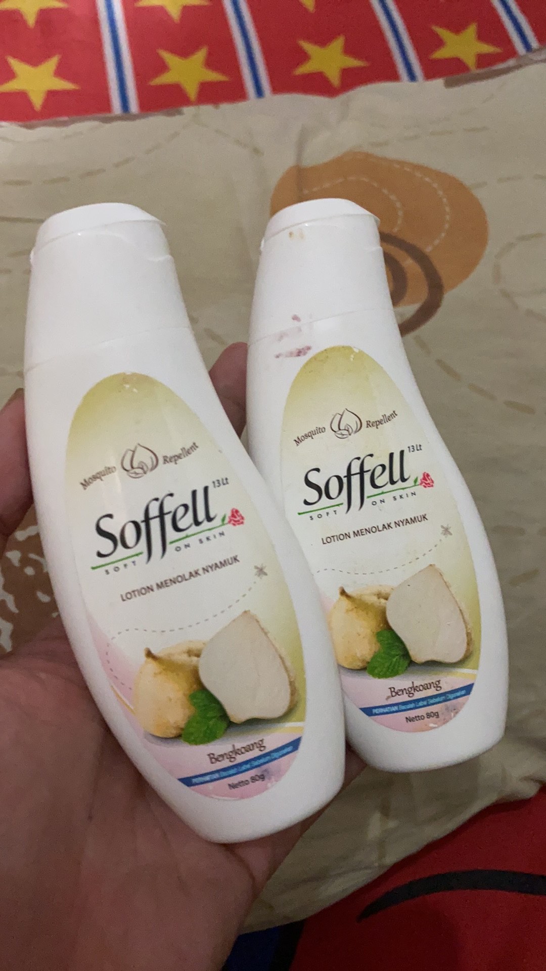 Soffell Anti Nyamuk Botol 80 Gram / 80g, Sofel Anti Nyamuk, Soffell 80g 80gram, Soffell Apel