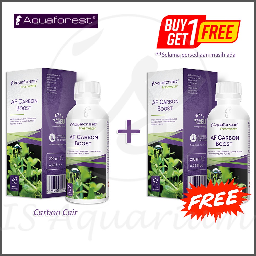 PROMO BUY 1 GET 1 Aquaforest AF Carbon Boost Carbon Cair Pupuk Tanaman Aquascape