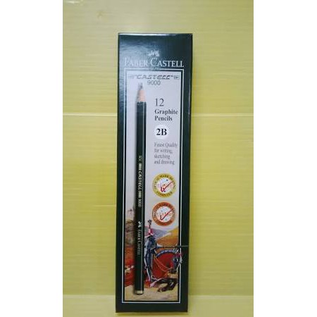 

Pensil Faber Castell 9000 2B