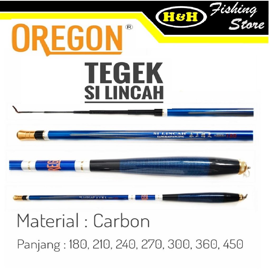 TEGEG OREGON SI LINCAH 180/210/240/270/300/360/450