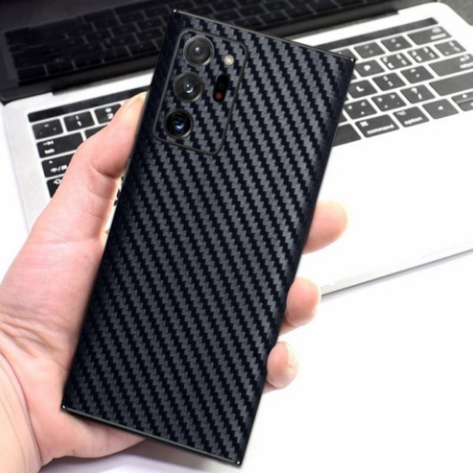 Garskin Carbon Black Doft Asus Zenfone 8 Asus Zenfone 7 Asus Zenfone 7 Pro Carbon Back Sticker Asus 