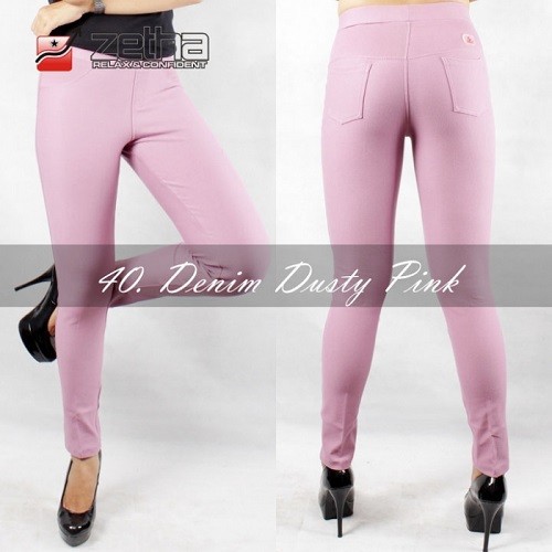 Zetha Celana panjang denim/katun
