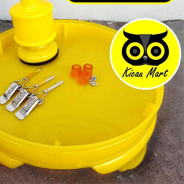 ✥ TEBOK PVC FULLSET PLUS PION KLEM KOPER KAKI KARET TEBOK LOVEBIRD TEBOK SANGKAR KANDANG BURUNG LBSE