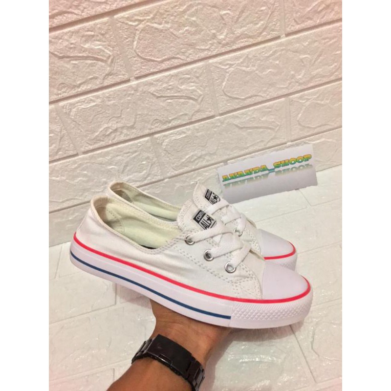 BISA COD SEPATU SNEAKER CONVERSE SLIP ON +BOX