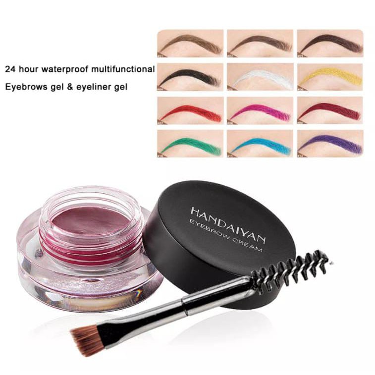 rcsbeauty ✅ NEW ~ 1PCS HANDAIYAN gel alis warna putih eyebrow gel Handaiyan