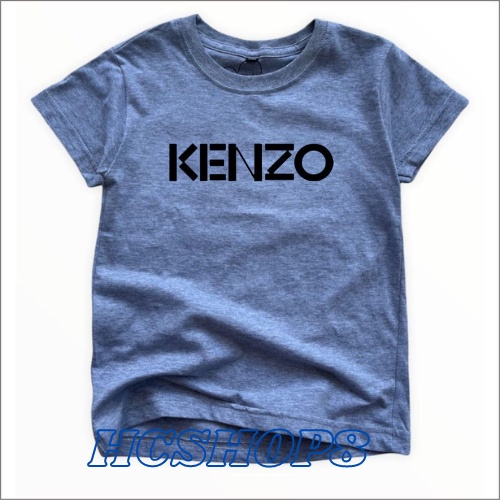 Kaos Anak Ideal Logo Kzoo Usia 2-16th Unisex Cowok Cewek Kaos Oblong Anak Pakaian Anak Laki Laki Perempuan