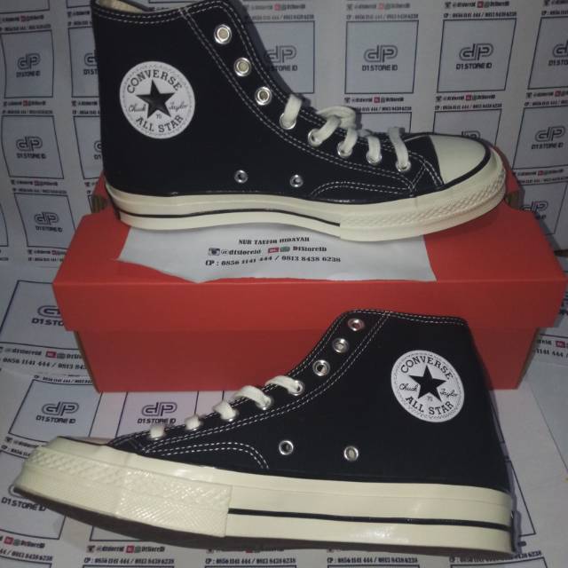 CONVERSE 70S BLACK EGRET HI C162050