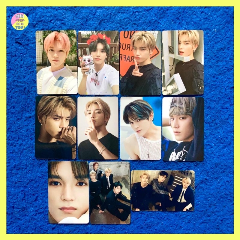 [READY] TAEYONG OFFICIAL PHOTOCARD PC NCT 127 DICON D’ICON 101 - SELCA, CONCEPT, UNIT KONSEP JAEHYUN