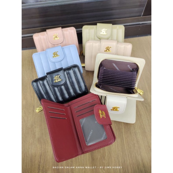 ANNA DAN AUDREY WALLET JIMSHONEY DOMPET LIPAT PENDEK DAN PANJANG IMPORT TERBARU