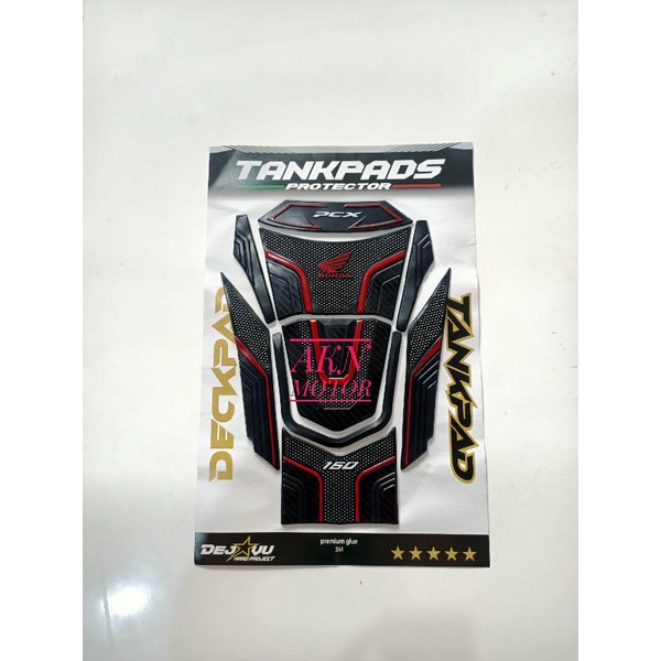 TANKPAD PREMIUM HONDA PCX 160 NEW TANGPAD PCX 160 NEW POLOS LEM 3M