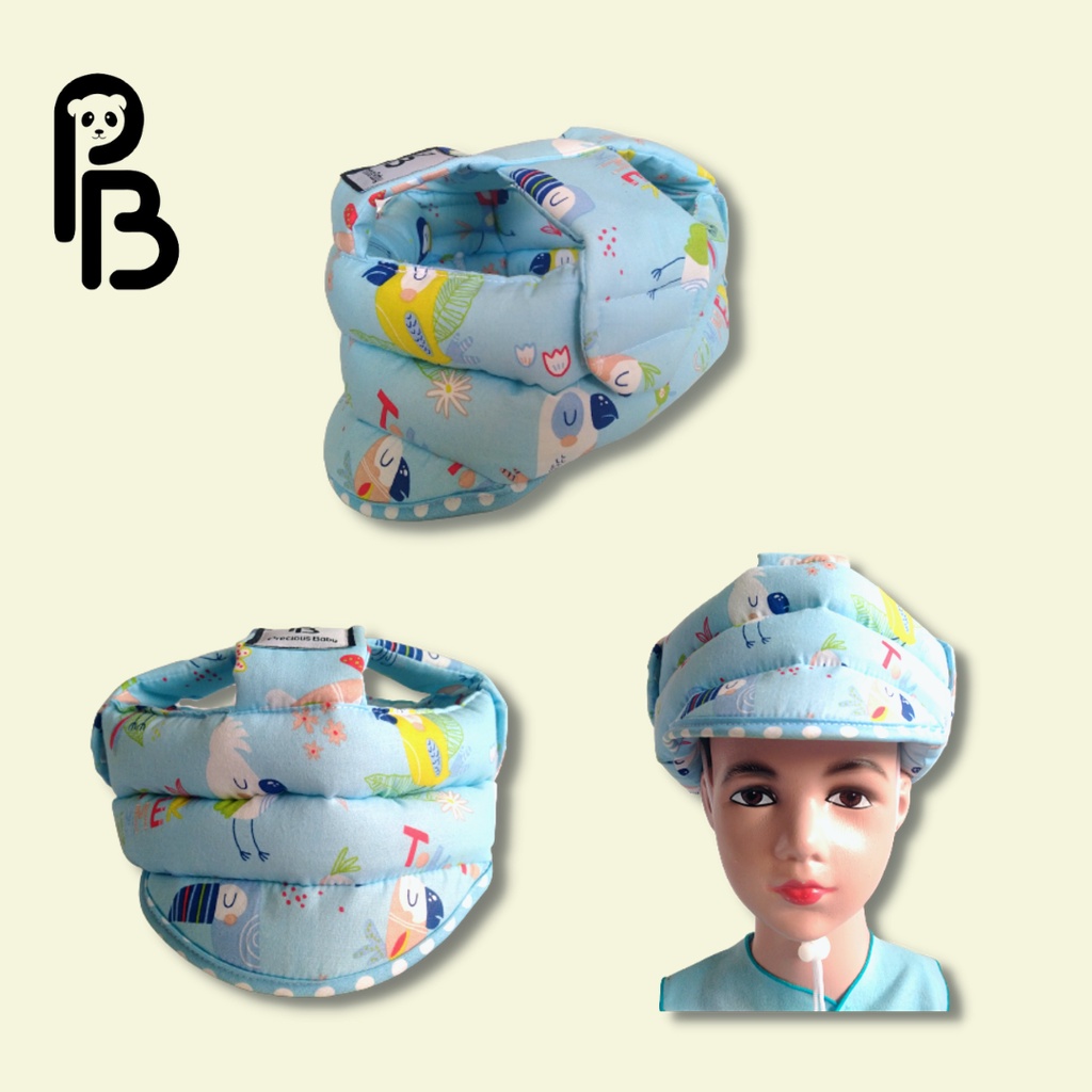 Precious Baby | New Design Baby Head Protector | Topi Pelindung Kepala Bayi | Baby Head Safety Helmet | Helm Pelindung Kepala Bayi | Topi Bayi | Topi Anak