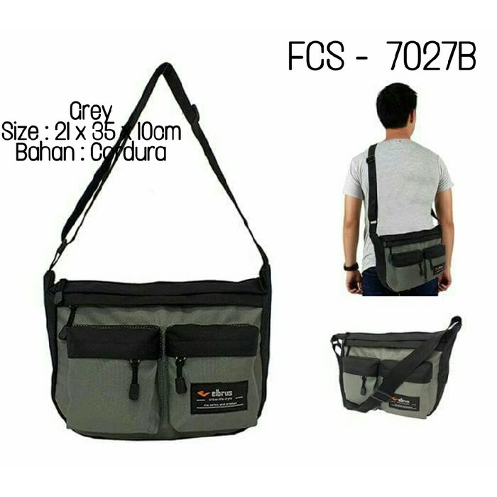 7027 B ELBRUS TAS SLEMPANG PRIA TAS SEKOLAH SLENDANG Murah
