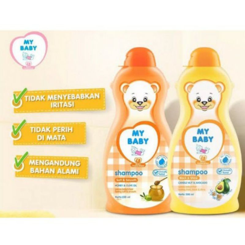 My Baby Shampoo Soft Smooth 200ml/ Sampo bayi