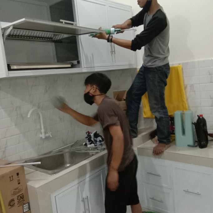 Ready...Ready...Ready...] Kitchen Set Aluminium Minimalis