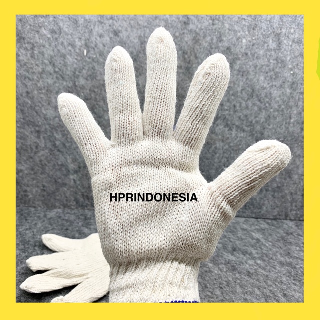 Sarung Tangan Pelindung Kerja Kain - Anti Kotor Virus Corona & Bakteri