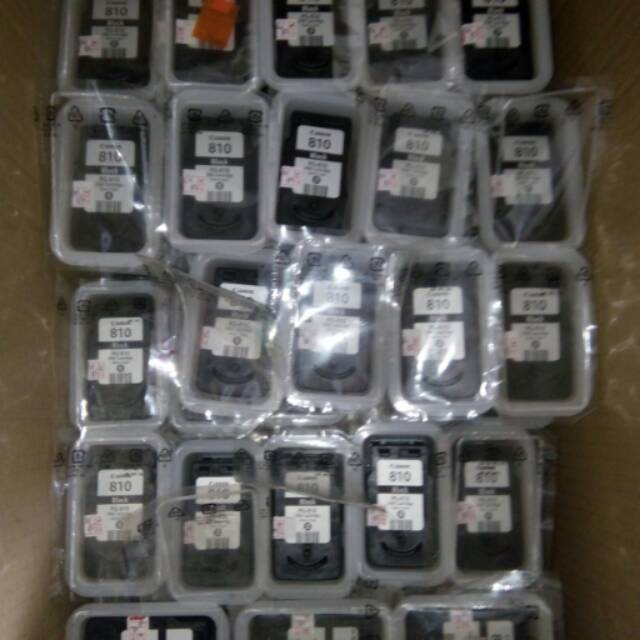 Catridge canon 810 dan 811 kosongan sekali pakai dari baru belum pernah direfill