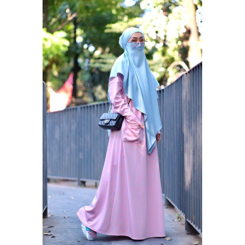 ZEEAUDREY/Daily Set pink by zeeaudrey/gamis zeeaudrey/ set pink zeeaudrey/gamis set