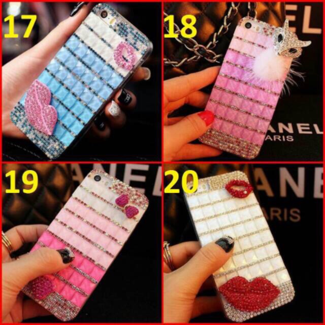 ( BISA COD ) BLING CASE FULL STUDED + ACC Casing oppo F11  [ Geser Utk Motif Lainnya ]