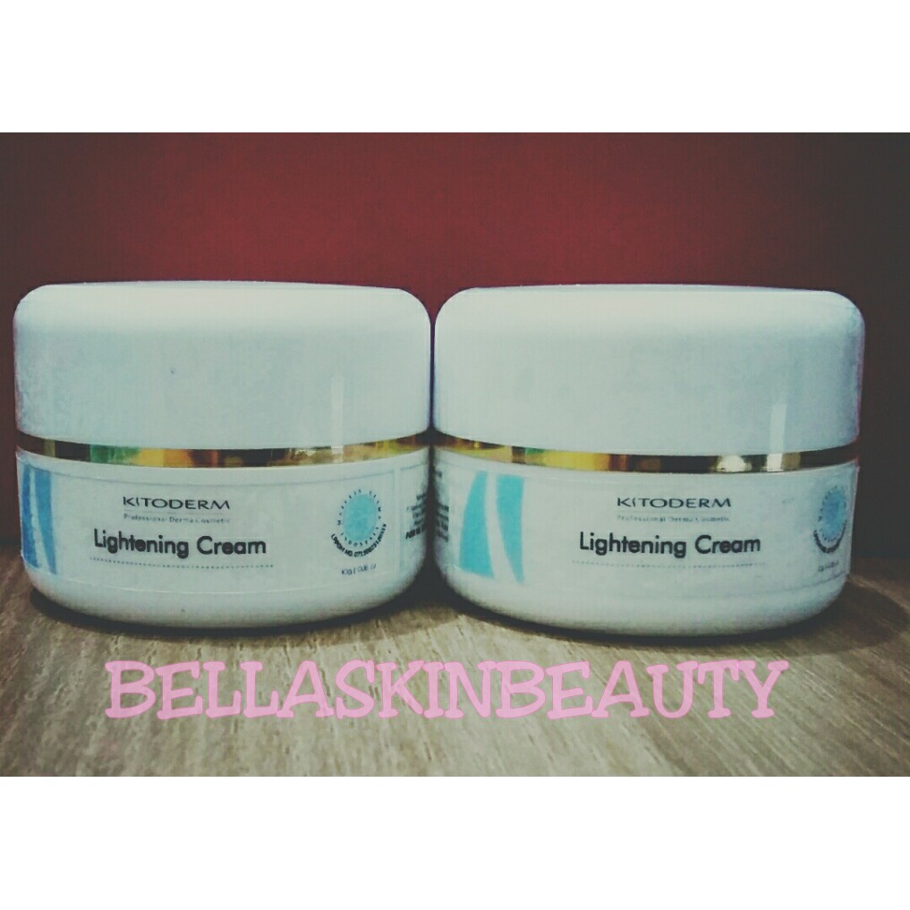 KITODERM LIGHTENING CREAM | CREAM PENCERAH WAJAH BPOM