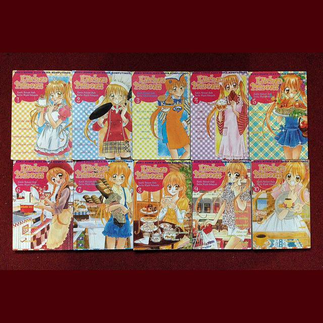 Komik Kitchen Princess Vol.1-10 [SET] mix segel kolpri