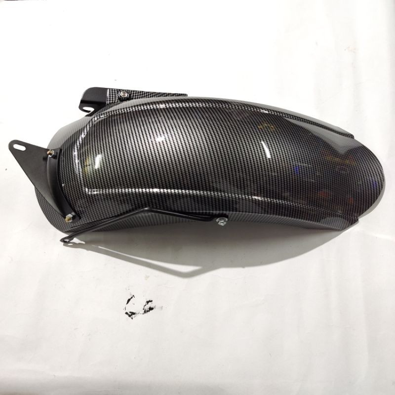 Hugger Yamaha aerox lexi nemo karbon spakbor belakang mudguard pelindung lumpur