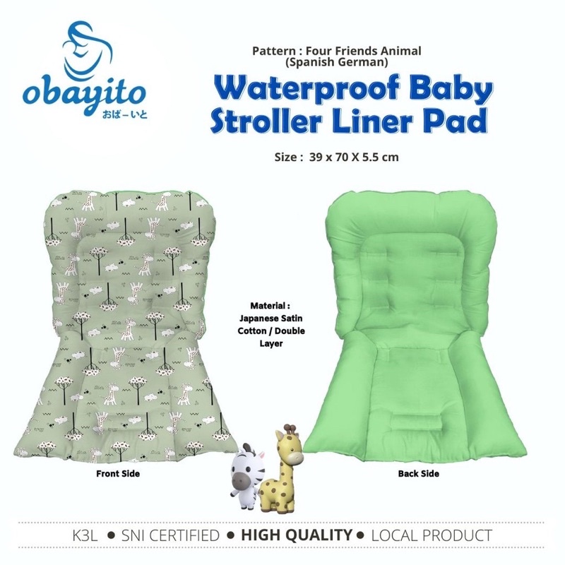 Obayito Alas Stroller Waterproof - Stroller Pad