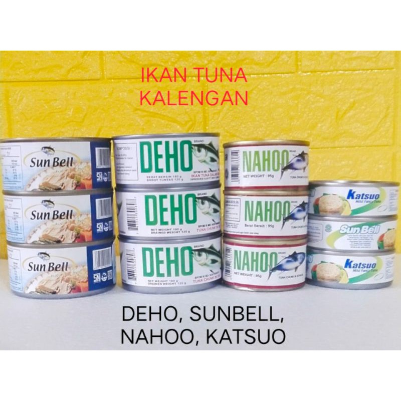 Jual Ikan Tuna Kalengan, Deho, Sunbell, Nahoo, Katsuo Shopee Indonesia