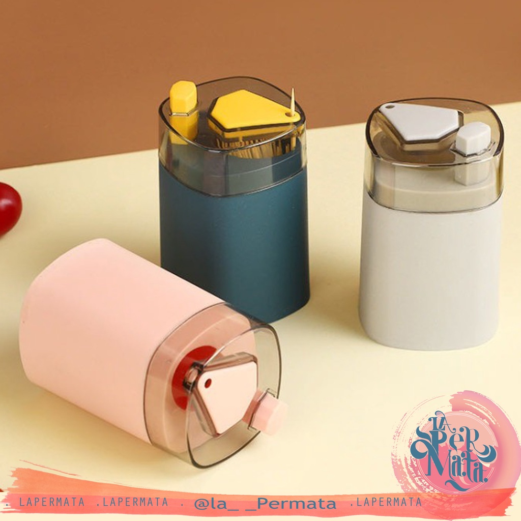 Tempat Tusuk Gigi Otomatis / Wadah Tusuk Gigi / Automatic Toothpick Holder - LPM Shop