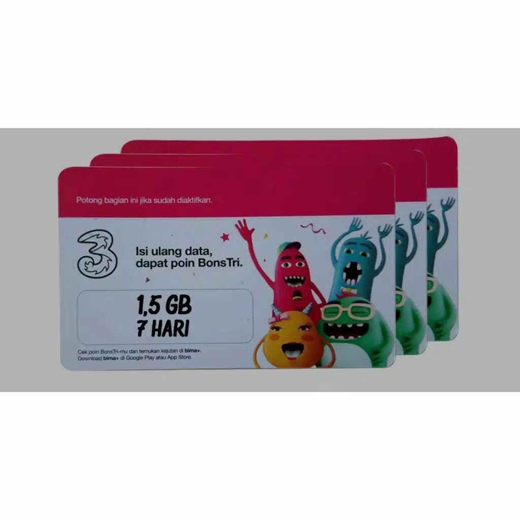 TRI MINI 1,5 GB 7 HARI