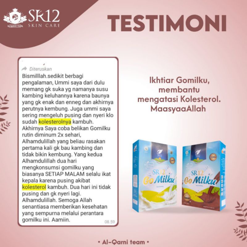 GOMILKU SR12 SUSU KAMBING ETAWA IKAN GABUS DAUN KELOR MADU STAMINA USIA BATITA SAMPAI LANSIA-8