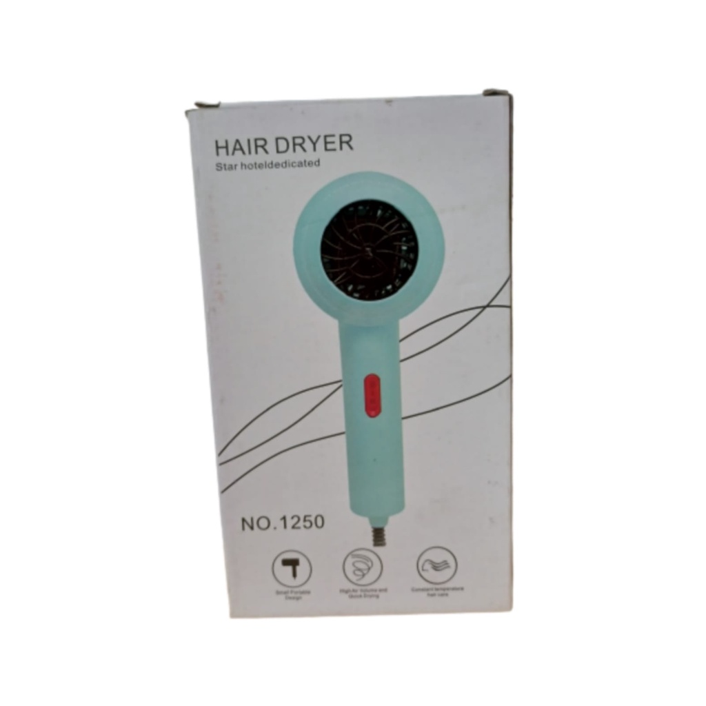 HAIR DRYER STAR HOTEL DEDICATED NO 1250