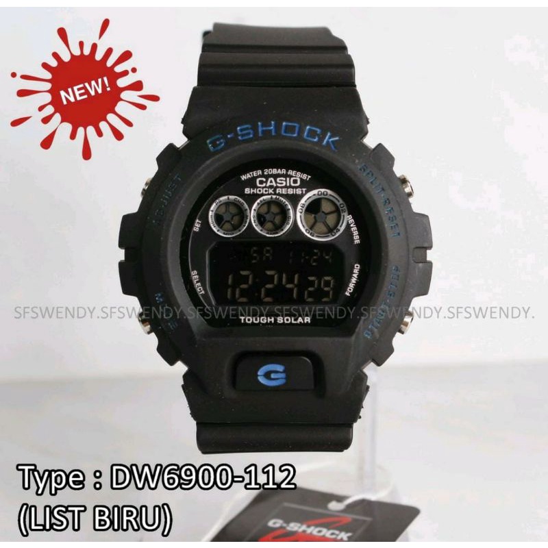 Jam Tangan_Dw6900_Jam Tangan_G_Shock 6900 Water Resist Jam Trendy Kasual Pria Jam Tangan Anti Air