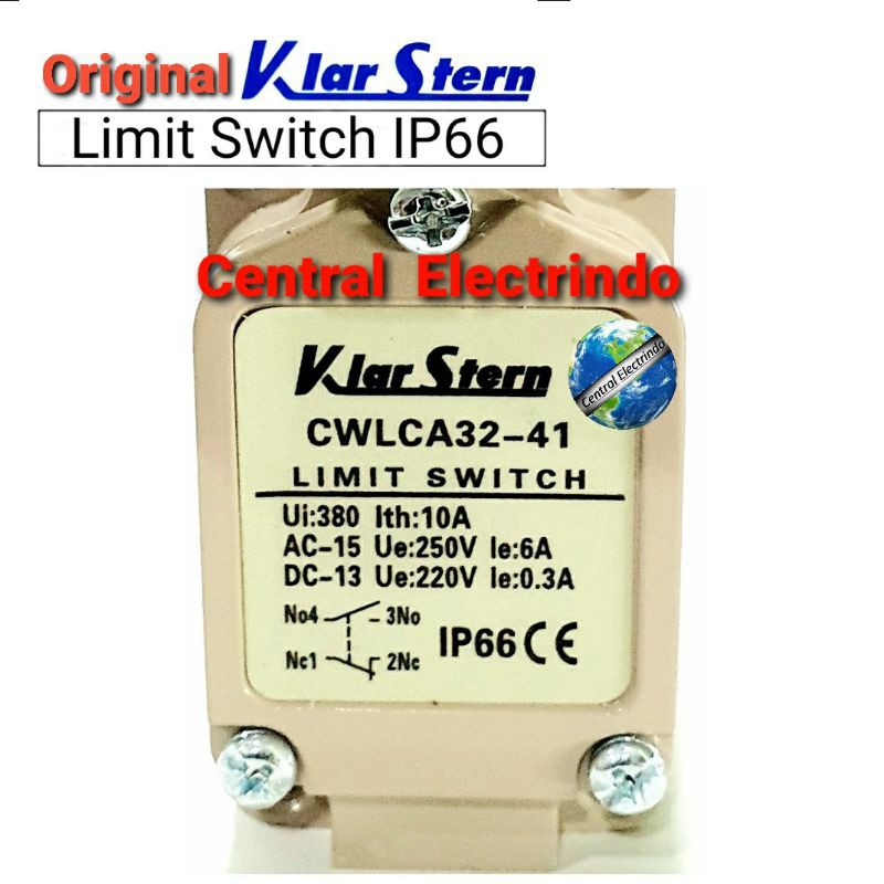 Limit Switch KlarStern WLCA 32-41 10A 250VAC.