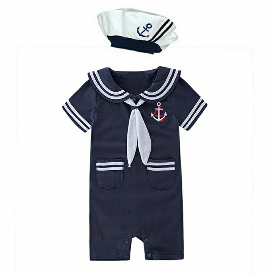 Sailor baby boy costume kostum pelaut bayi anak balita profesi