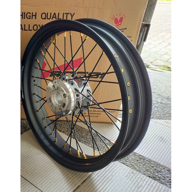 VELG ROSSI SPRINT XD UKURAN 300 RING 17 TROMOL DEPAN VIXION NEW VIXION OLD MX KING RXKING MX NEW