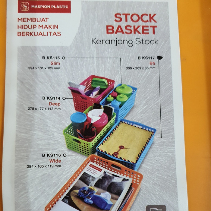 Maspion Keranjang Stock Basket B 5 B - KS 117