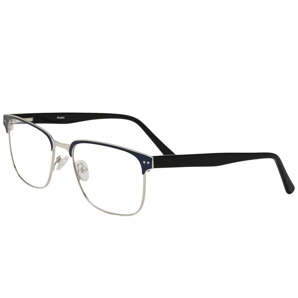 Jual Illustro Kacamata Pria Silver F Ir Rdom C1 Indonesia Shopee Indonesia