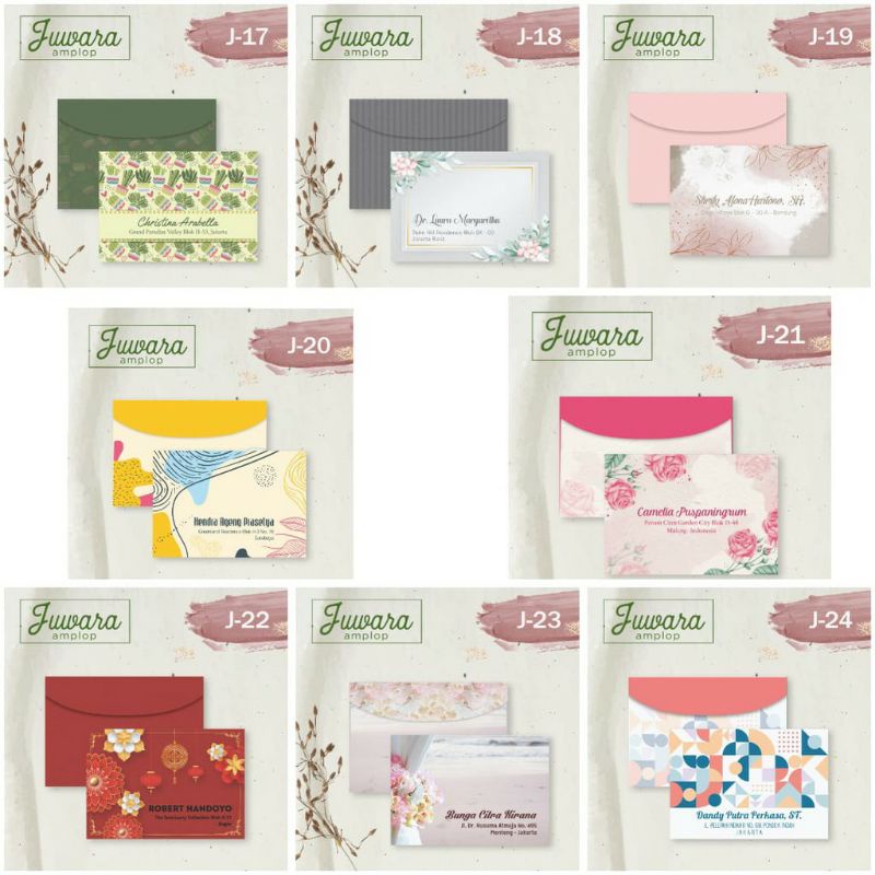 

amplop kondangan / amplop sumbangan / amplop nama / amplop custom
