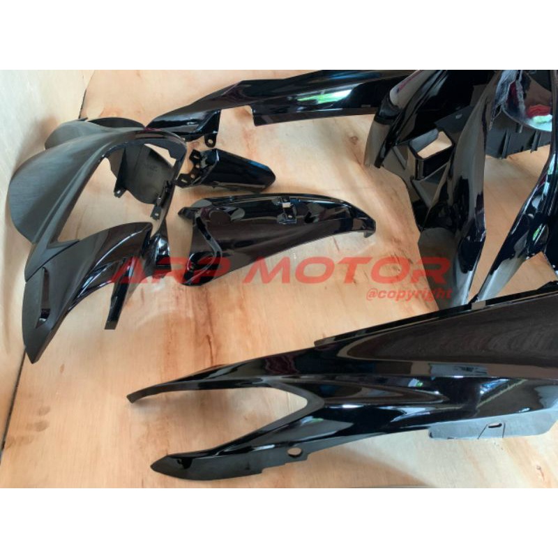 Full Body body halus Jupiter z robot hitam Bodi Halus Yamaha Jupiter Z Robot Warna Hitam