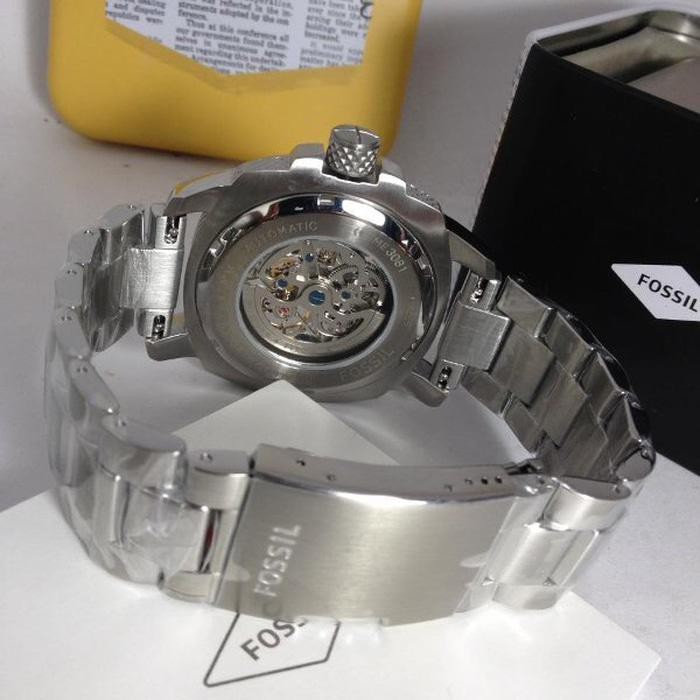 CUCI GUDANG JAM TANGAN PRIA MERK FOSSIL ME3081 ORIGINAL AUTOMATIC FULLSET 4.5MM 