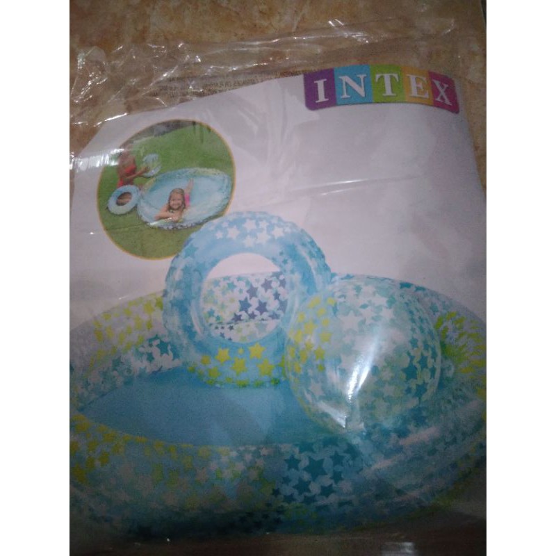 Intex kolam renang plastik