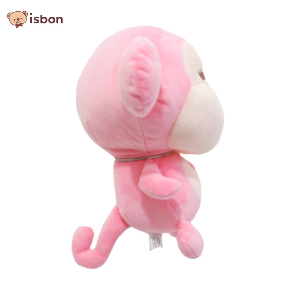 Boneka Monyet Monkey Chiyo Pink Istana Boneka