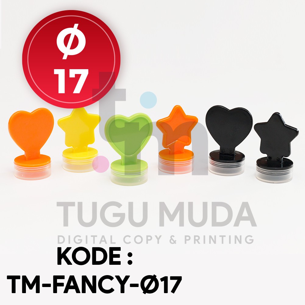

Gagang Stempel Flash Fancy BULAT/LINGKARAN D17 (∅17mm) - DIAMETER 17