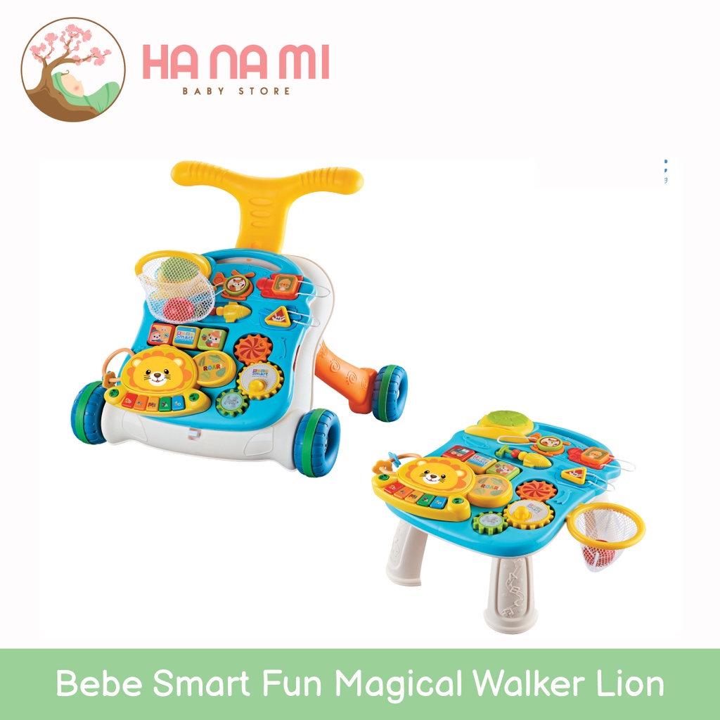 Bebe Smart Fun Magical Walker 3 Step Baby Walker