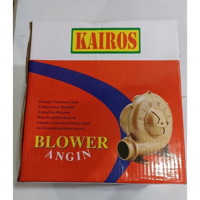 Elektrik blower 3 inch KAIROS mesin blower keong 3"