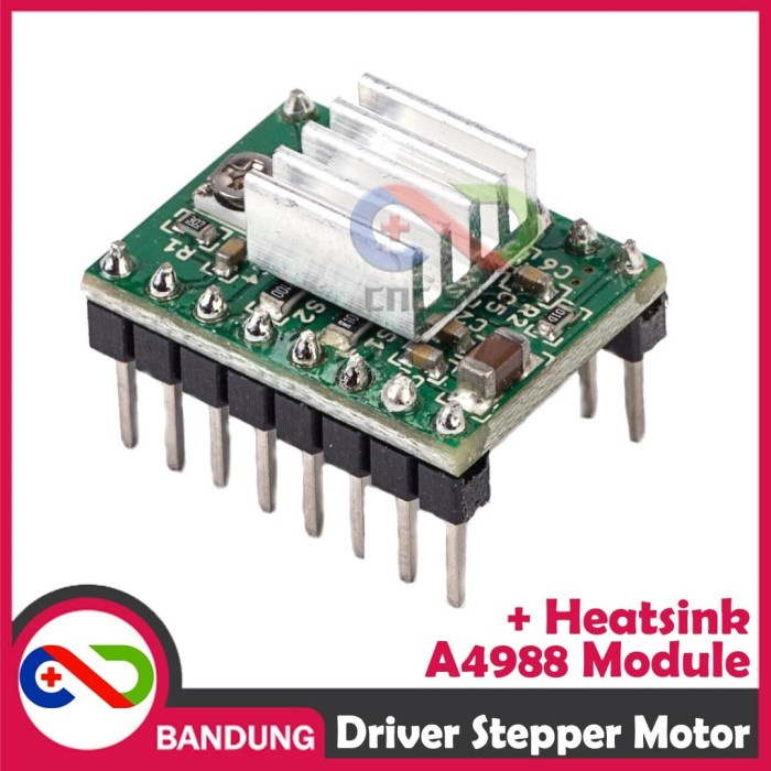 A4988 DRIVER STEPPER MOTOR REPRAP 3D PRINTER CNC BOARD + HEATSINK